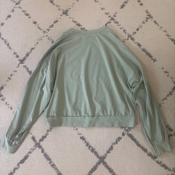 Green Mickey Mouse Icon Homestead Long Sleeve Top- Disney - Picture 6 of 6